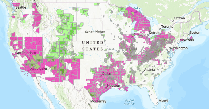 All Areas qualifying for Energy Community Bonus Credit 2025